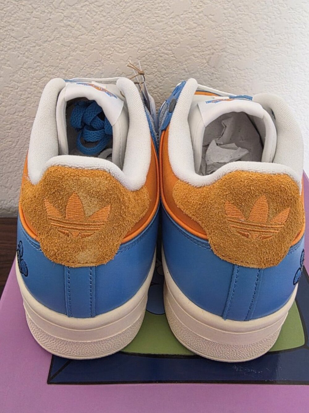 Size 11 Mens Adidas X The Simpsons Rivalry Low Itchy Sneakers IE7566 - Picture 8 of 11